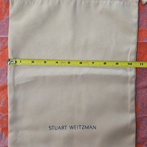 Stuart Weitzman Dust Bag 10.5"x14" Dusty Rose